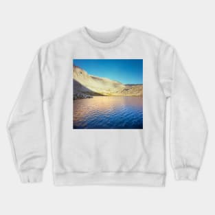 View of Guitar lake from Whitney trail. Shoot on film. Crewneck Sweatshirt